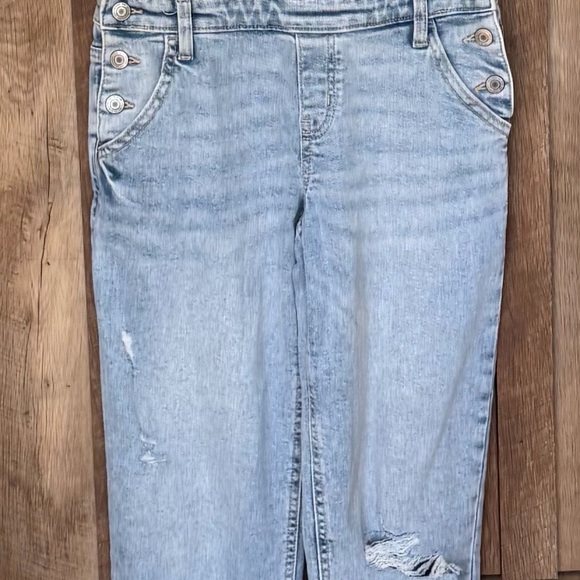 SO Light Blue Denim Overalls for Girls, size 12 - Picture 3 of 15